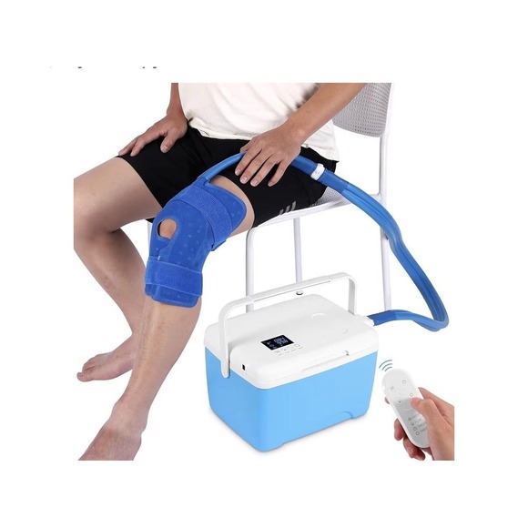 IZNR Cold Therapy Ice Machine 9-Quart Wireless Remote LED Timer Pad Shoulder